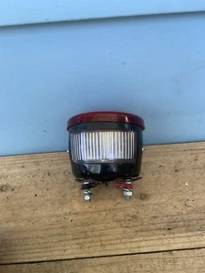 NOS Griffin Lamp Company Red Lens Clear Window Light-Truck Trailer RV-Ford Dodge - Picture 1 of 8