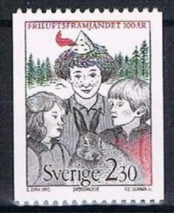 Zweden postfris 1992 MNH 1704 - Vereniging voor Buitenleven - Bild 1 von 1