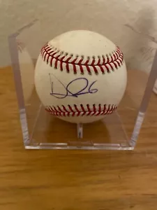 David Fletcher Autographed MLB Baseball Los Angeles Angels - Picture 1 of 2