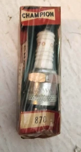 2 Champion Spark Plugs 870 Free Shipping - Picture 1 of 2