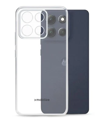 MUNGOO TPU Hülle Motorola Moto G86 5G Transparent Tasche Clear Case Schutz Cover