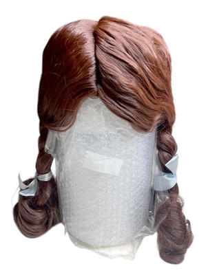 Peluca Dorothy El Mago de Oz Disfraz Infantil Marrón Foto 1 de 4