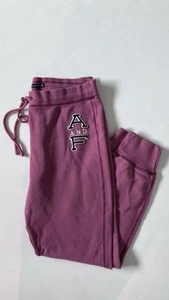 Abercrombie & Fitch Y2K Womens Fleece Joggers Size Medium - Picture 1 of 4