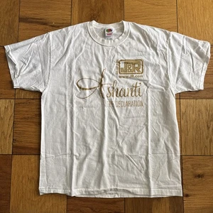 Camiseta De Colección Años 2000 Y2K ASHANTI La Declaración J&R Música Promo Talla XL - Imagen 1 de 4