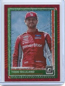 2025 Panini Donruss Racing Optic Nascar Red Velocity #81 Todd Gilliland /199 - Bild 1 von 1