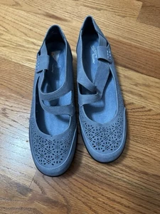 Easy Street blaue bequeme Damenschuhe Mary Jane-Stil neues Bodenmodell Größe 9M - Bild 1 von 10