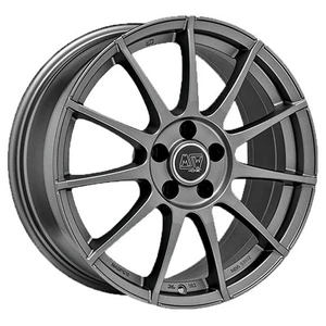 ALUFELGE MSW MSW 85 FUR AUDI A1 SPORTBACK 6,5X16 5X100 MATT GRAPHITE KUX - Bild 1 von 4