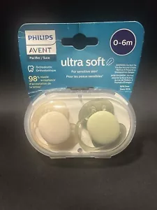 Philips AVENT Pacifier/Suce.Ultra Soft for Sensitive Skin.0-6m. - Picture 1 of 6