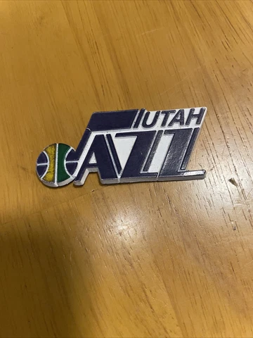 NBA vintage Utah Jazz 🏀 stnding board basketball fridge rubber magnet Cover