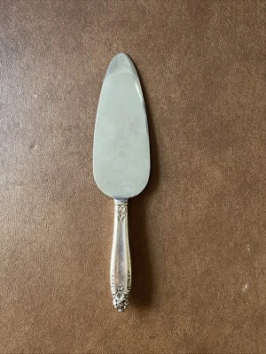 "Servidor de pastel International Silver Prelude Sterling hoja de acero inoxidable 9 3/4"" sin mono" Foto 1 de 4