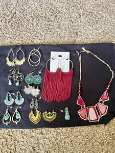 Lote Mixto Joyería - Pendientes y Collar - Imagen 1 de 6