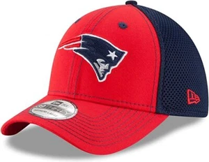 New Era New England Patriots 39THIRTY Team Front Neo Fitted Cap Hat S/M freeship - Picture 1 of 2