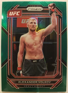 2023 PANINI PRIZM UFC #131 ALEXANDER VOLKOV - GREEN - Picture 1 of 2