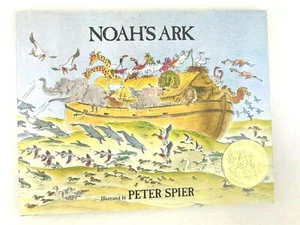 Noah's Ark Illustrated by Peter Spier 1977 Caldecott Medal Award HB/DJ - Imagen 1 de 12