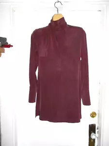 Top donna Sportmax viola/prugna manica lunga seta Made in Italy taglia M (circa) ottime condizioni - Foto 1 di 4