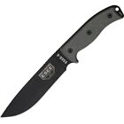 ESEE 6P Fixed Blade Tactical Knife Carbon Steel Black Micarta Handle Model 6