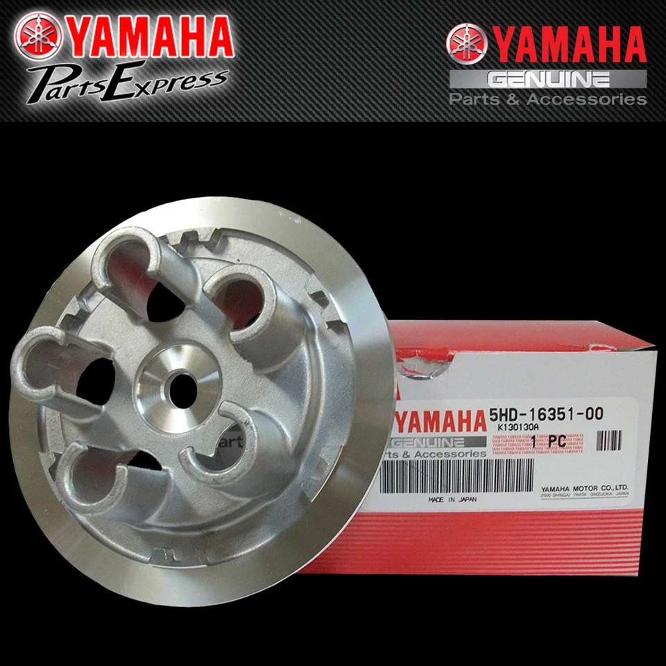 NOVA PLACA DE PRESSÃO DE EMBREAGEM 2001 - 2013 YAMAHA YZ250F WR250F FABRICANTE DE EQUIPAMENTO ORIGINAL 5HD-16351-00-00 - Imagem 1 de 1