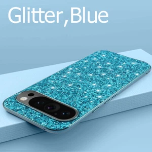 For Google Pixel 9 8 Pro 8A 7A Shockproof Plating Bling Glitter Slim Case Cover - Picture 1 of 12