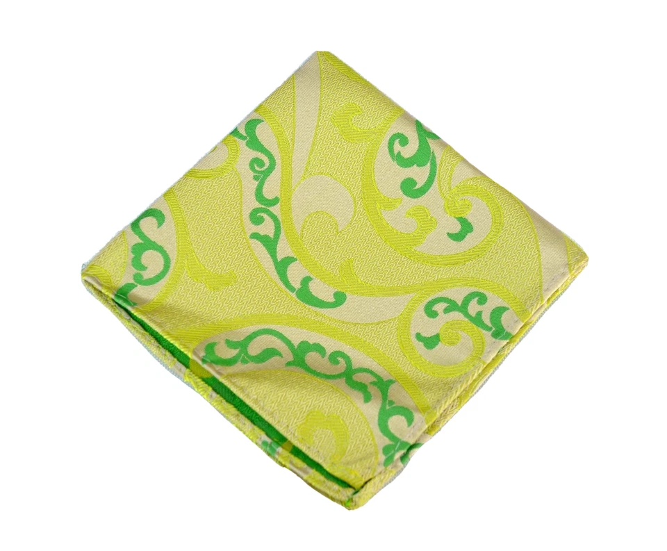 Cuadrado de Bolsillo Lord R Colton Masterworks Villarrica Amarillo Seda - $75 Minorista Nuevo Foto 1 de 1