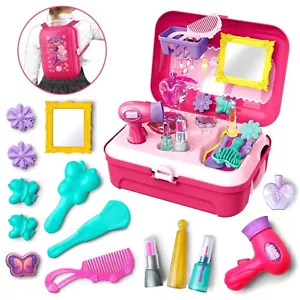 Conjunto de maquillaje de simulación de princesa para niñas maquillaje cosméticos niños niños juguetes kits regalos - Imagen 1 de 24
