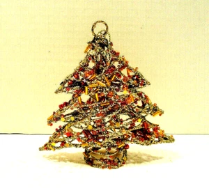 Glitter Christmas Tree Ornament - Picture 1 of 2