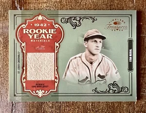 2004 Donruss Timeless Treasures STAN MUSIAL/ALBERT PUJOLS Rookie Materials 01/25 - Picture 1 of 2