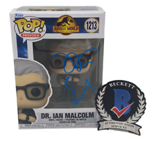 Jeff Goldblum Signed Dr. Ian Malcolm Funko Pop Jurassic World Dominion BAS COA