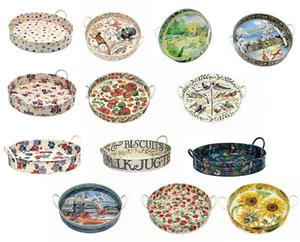 Emma Bridgewater & Matthew Rice Large heavy duty Circular Trays with handles - Picture 1 of 14