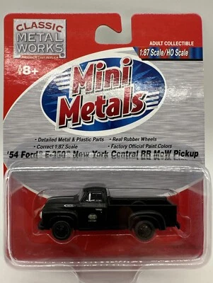 Mini Metals 30209 '54 Ford F-350 New York Central RR MoW Pickup HO Scale New NYC - Image 1 of 4