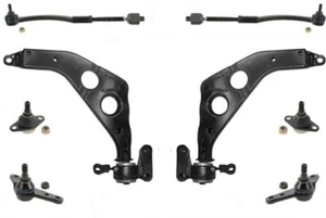 Front Lower Control Arms W Bracket Tie Rods & Ball J For Mini Cooper 2002-2006 - Picture 1 of 6