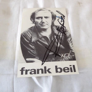 Autogramm Karte Autograph Original Unterschrift Frank Beil (AA1098) - Bild 1 von 2