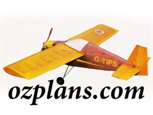 Sport Nipper Mid Wing 48" WS PRINTED RC AIRPLANE MODEL PLANE PLANS TEMPLATES - Picture 1 of 2