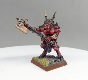 Warhammer Old World, chaos, oop, metal khorne, bloodletter, sanguinaire diaz axe - Imagen 1 de 2