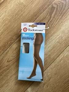 Tudorose One Size Storm Grey 10 Denier Stockings One Size - Picture 1 of 2