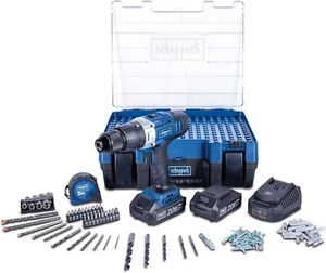 PERCEUSE A PERCUSSION 2 BATTERIES 20V BOITIER + ACCESSOIRES SCHEPPACH DTB-20ProS - Imagen 1 de 4