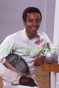 1984 OLYMPICS Michael Lofton - 35mm Fencing Slide - Picture 1 of 1