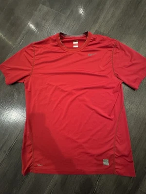 Camisa negra de entrenamiento ajustada Nike Pro Combat Dri-Fit para hombre XL 269609 Foto 1 de 4