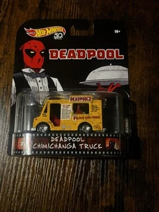 Hot Wheels 2017 Retro Entertainment Deadpool Chimichanga Truck New In Package - Picture 1 of 6