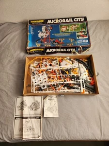Vintage 1978 Micronauts Micropolis Microrail City Playset Mego Nearly Complete - Afbeelding 1 van 10