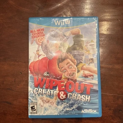 Wipeout: Create & Crash (Nintendo Wii U, 2013) Disk and Case no Manual - Image 1 of 4