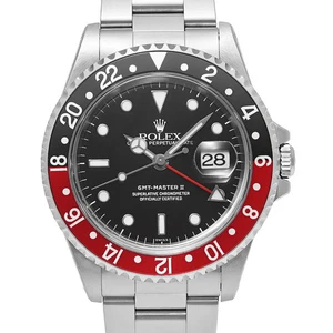 ROLEX GMT-Master II Red-Black Bezel Serial A 16710 #Mo124 - Picture 1 of 8