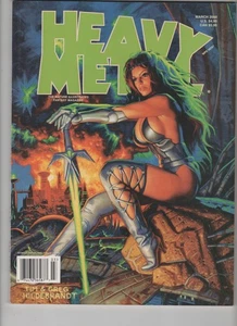 Heavy Metal marzo 2000, cubierta de Hildebrandt Bros, Azpiri, Giminez, casi nuevo - 9,2, primera impresión - Imagen 1 de 2