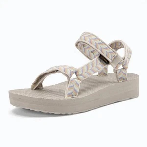 Teva Mujer Forma Media Universal Retro Geométrico Abedul Talla 6 M EE. UU. 1090969 - Imagen 1 de 5