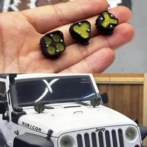 1 par de focos antiniebla para 1/10RC Crawler Car Traxxas TRX4 - Defensor RC4WD - Imagen 1 de 10