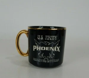 U.S Army Phoenix Recruiting Battalion Ceramic Etched Mug - Picture 1 of 7