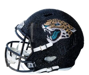 NFL SWAROVSKI CRYSTAL LIONS MINI HELMET, Bling Helm, Kristallhelm - Bild 1 von 1