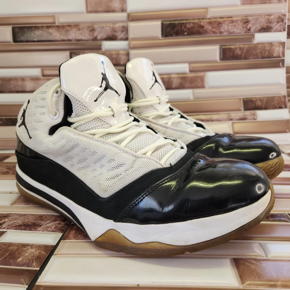 Nike Air Jordan Melo B'Mo мужские туфли размер 10,5 белый черный 2013 баскетбол - Изображение 1 из 4