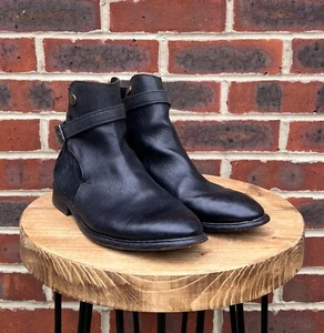 All Saints Mens Leather Suede JODHPUR Chelsea boots UK10 US11 EU44 B171 - Picture 1 of 10