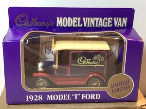 LLEDO DAYS GONE CADBURY 1928 MODEL T FORD VAN UNITED KINGDOM MAIL-IN PROMOTION - Picture 1 of 4