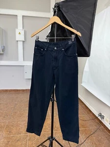 🇮🇹 Vintage 90s Versace Jeans Couture Rare Retro Hype Y2K size 30 color Black - Picture 1 of 17